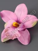 Орхидея хлопок 11см (1сир. 2бел. 3св-роз. 4лим. 5роз-сир. 6мал-пер. 7перс) 