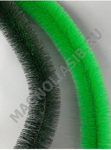 Ерш ритуальный темно-зеленый светло-зеленый 100 мм 1м