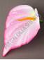 Калла объёмная атлас 1сл 14/15см без пестика (сир гол жёл бел крас роз) (пестик см. 2202)