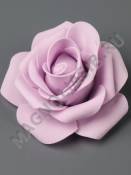 Роза латексная с закрученными лепестками 5 см(роз,чайн)