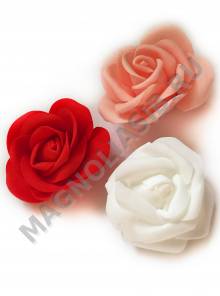 Роза латексная круглая 7 см(мол,фиол,роз)