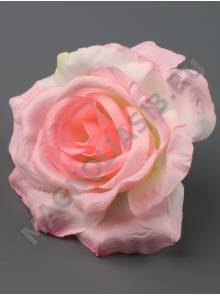Роза Империал шёлк 6сл 11.5см (жёл жёл-мал свек крас бел роз микс)/К