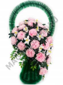 Корзина Сольвейг с орхидеями выс.120/130см ш.68см