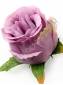 Роза полураскрытая шёлк 7сл 8.5см (бел крас роз слив св-сир лайм микс)/К