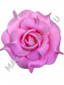  Роза латексная с защипами 4,5  см(крас,роз,бел,чайн)